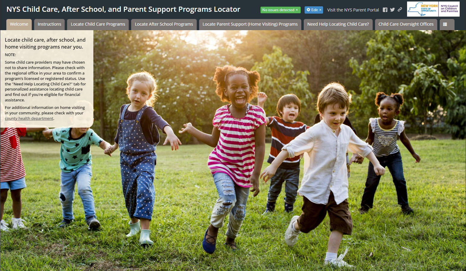 Child Care Locator