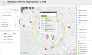 NYS Liquor Authority Mapping Project (LAMP)